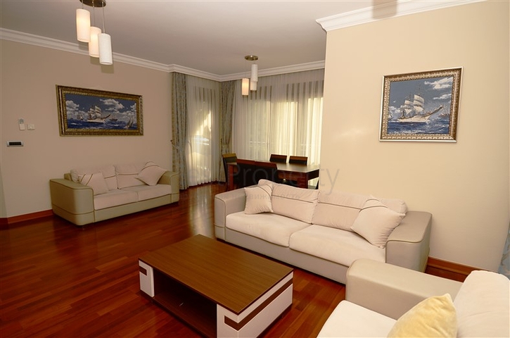 Three Bedroom furnished Apartment in a complex on the first line