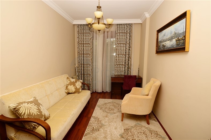 Three Bedroom furnished Apartment in a complex on the first line