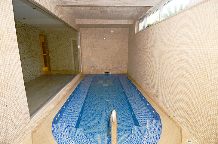 Penthouse with garden in a luxury complex