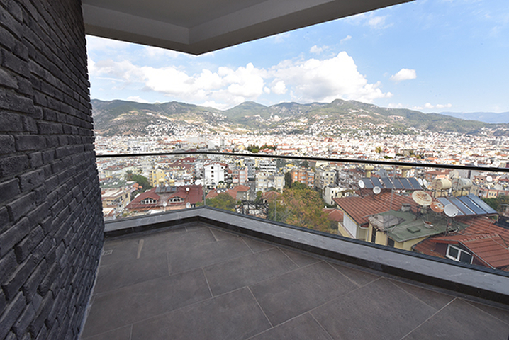 Apartments in a new complex in the center of Alanya!
