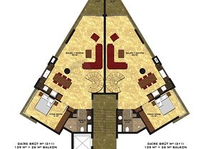 Apartments in a new complex in the center of Alanya!