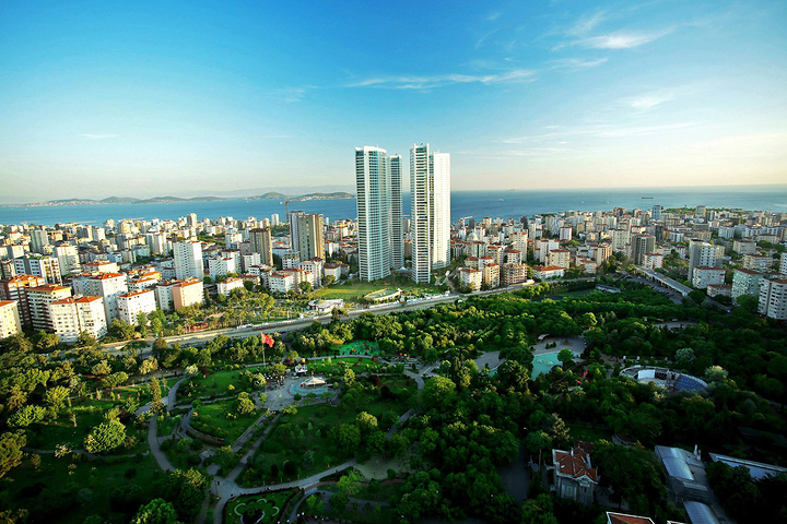 Super luxury sea view flats on Bagdat Avenue