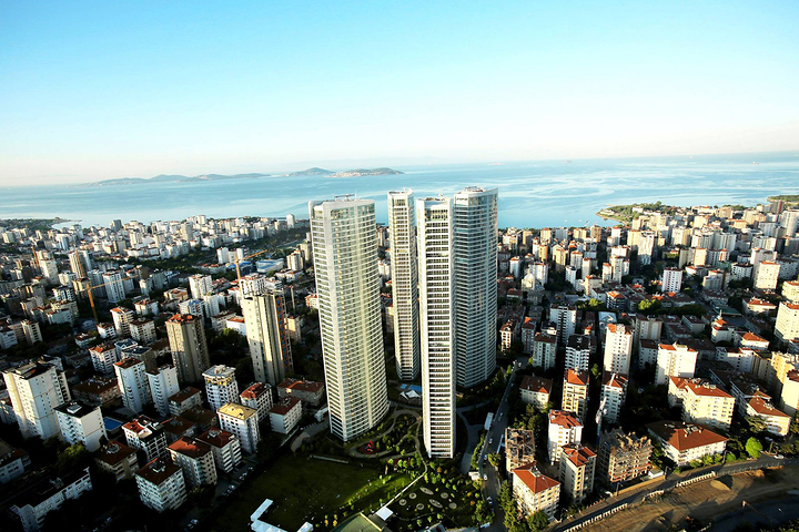 Super luxury sea view flats on Bagdat Avenue