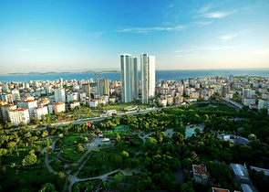 Super luxury sea view flats on Bagdat Avenue