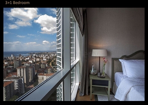 Super luxury sea view flats on Bagdat Avenue