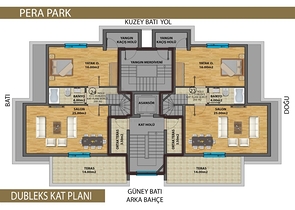 Ready to move in the city center of Antalya