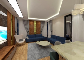 Ready to move in the city center of Antalya