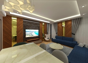 Ready to move in the city center of Antalya