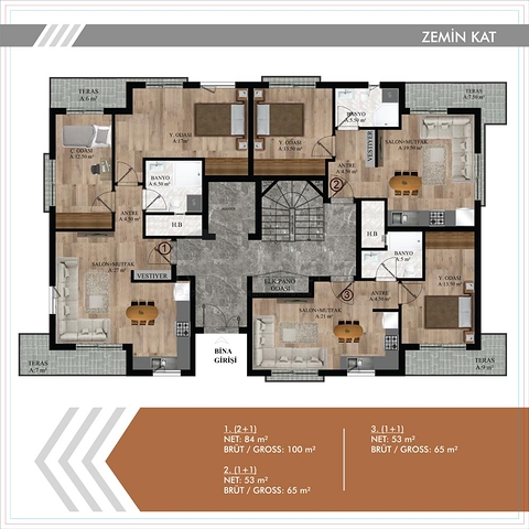 The project is at the final stage of construction in the Konyaalti Antalya area