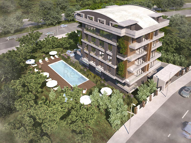 The project is at the final stage of construction in the Konyaalti Antalya area