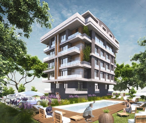 The project is at the final stage of construction in the Konyaalti Antalya area