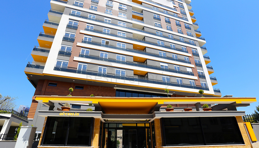 Residential complex with gas heating in the area of Kepez Antalya