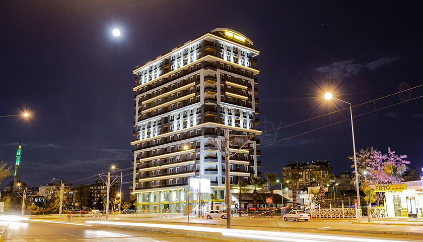 Residential complex with gas heating in the area of Kepez Antalya