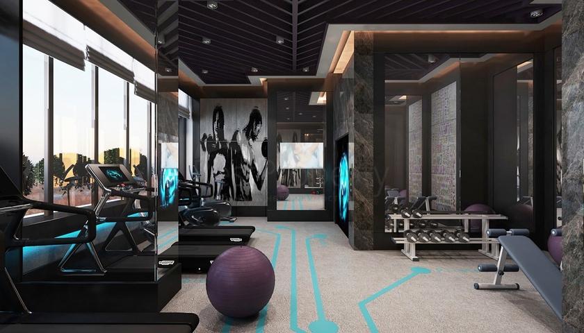 Residential complex with gas heating in the area of Kepez Antalya