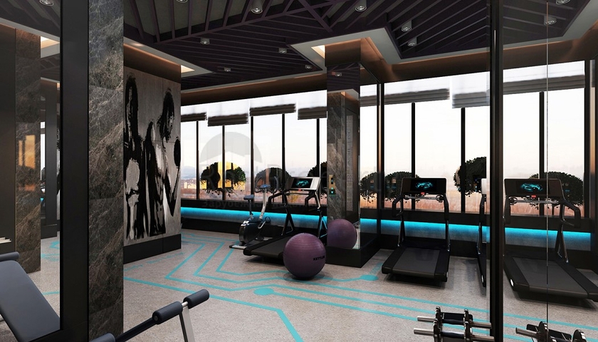 Residential complex with gas heating in the area of Kepez Antalya