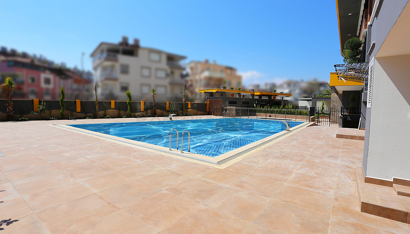 Residential complex with gas heating in the area of Kepez Antalya