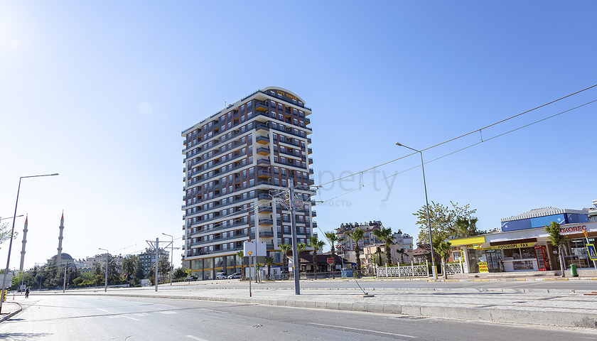 Residential complex with gas heating in the area of Kepez Antalya