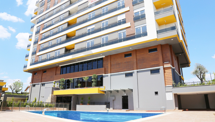Residential complex with gas heating in the area of Kepez Antalya