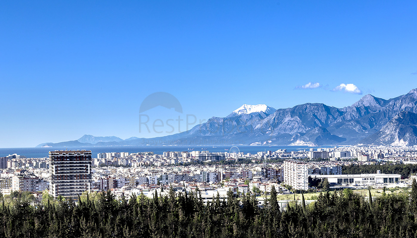 Residential complex with gas heating in the area of Kepez Antalya