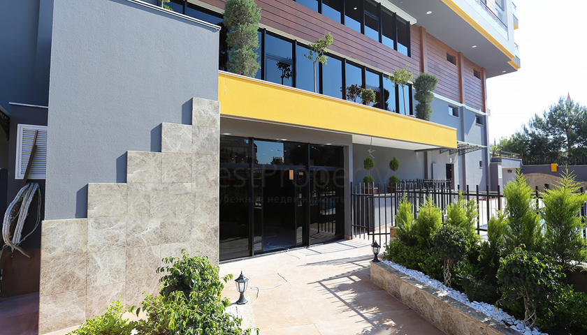 Residential complex with gas heating in the area of Kepez Antalya