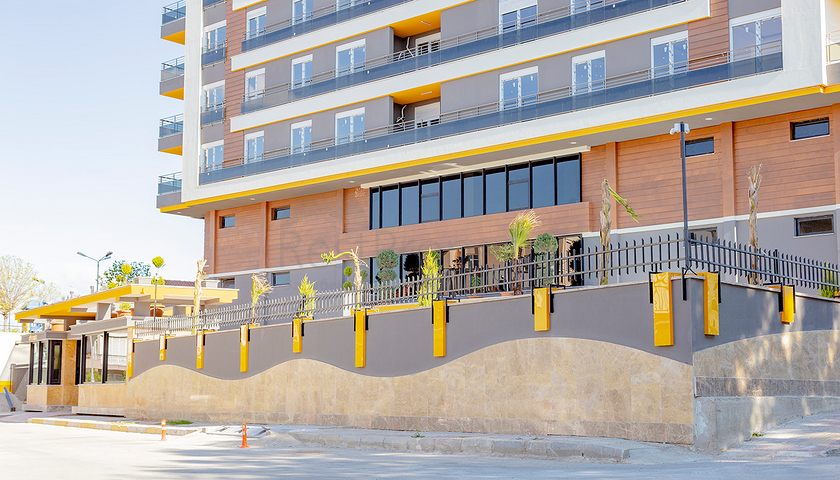 Residential complex with gas heating in the area of Kepez Antalya