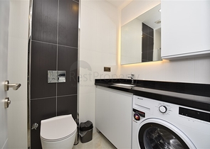 1+1 apartment for rent on the first coastline in Mahmutlar