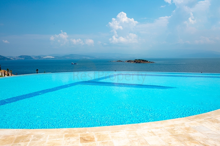 For sale Sea front apartments and villas in Bodrum 