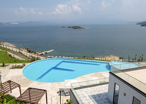 For sale Sea front apartments and villas in Bodrum 
