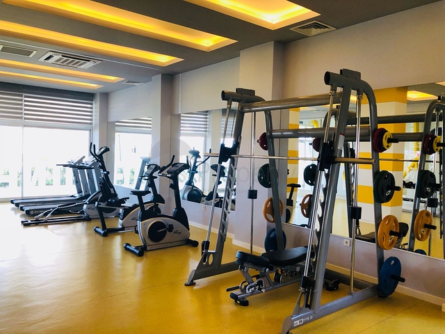 1+1 apartments for rent in a complex with hotel infrastructure in Avsallar