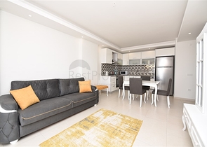 1+1 apartments for rent in a complex with hotel infrastructure in Avsallar