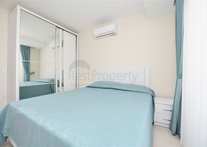 1+1 apartments for rent in a complex with hotel infrastructure in Avsallar