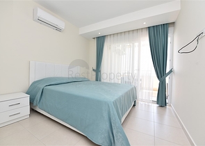 1+1 apartments for rent in a complex with hotel infrastructure in Avsallar