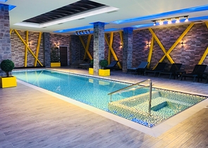 1+1 apartments for rent in a complex with hotel infrastructure in Avsallar