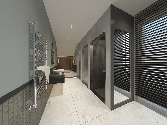 Villas at the final stage of construction in the Konyaalti area