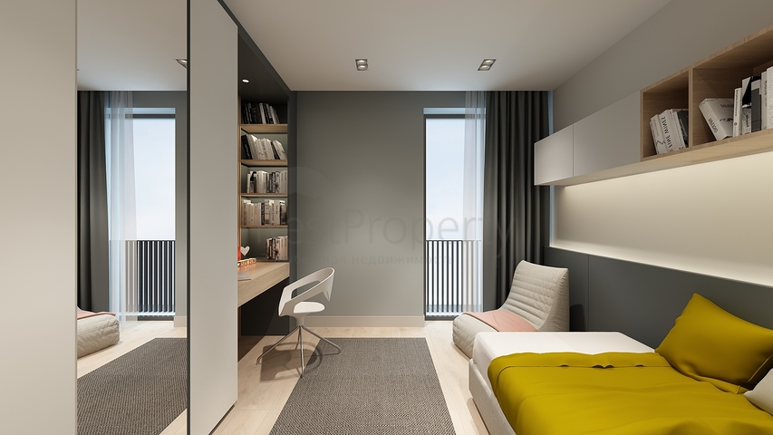 Villas at the final stage of construction in the Konyaalti area