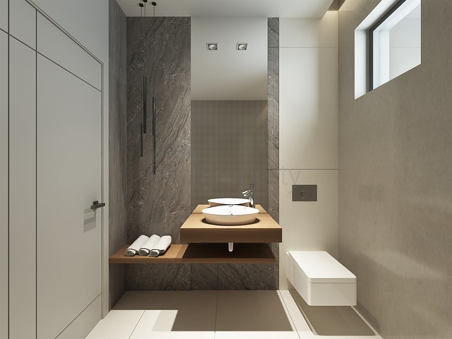 Villas at the final stage of construction in the Konyaalti area