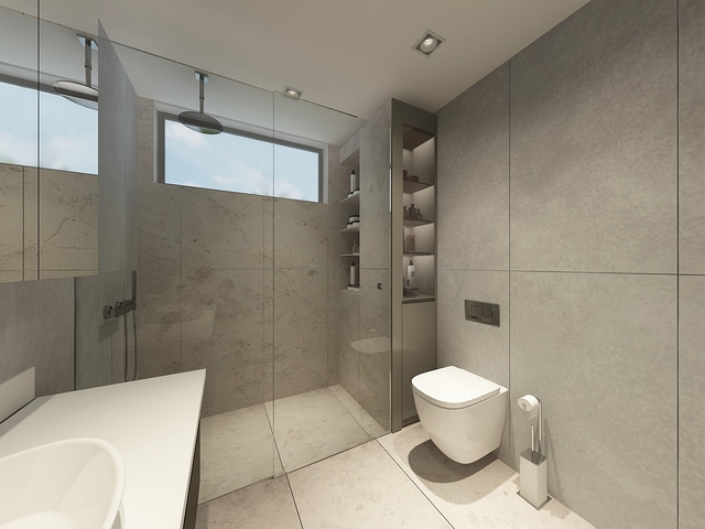 Villas at the final stage of construction in the Konyaalti area