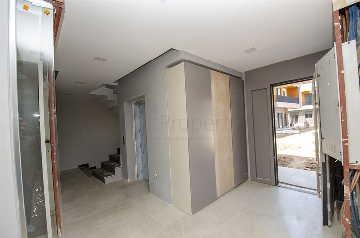 Villas at the final stage of construction in the Konyaalti area