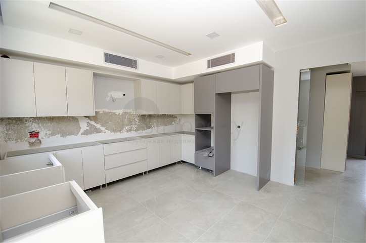 Villas at the final stage of construction in the Konyaalti area