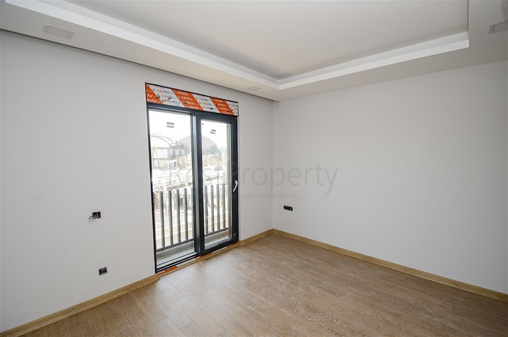 Villas at the final stage of construction in the Konyaalti area