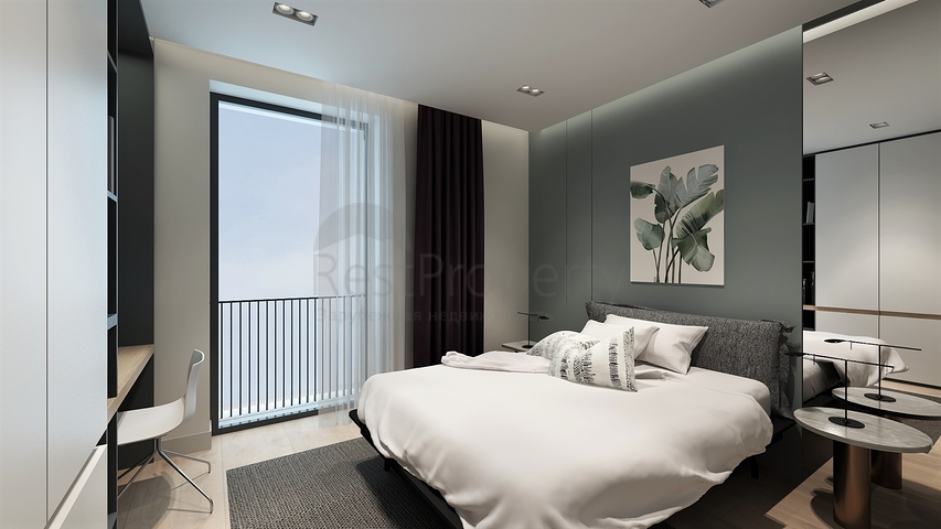 Villas at the final stage of construction in the Konyaalti area