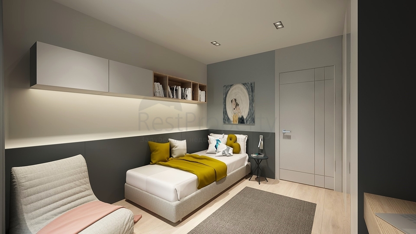 Villas at the final stage of construction in the Konyaalti area