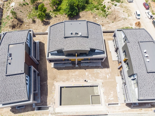 Villas at the final stage of construction in the Konyaalti area