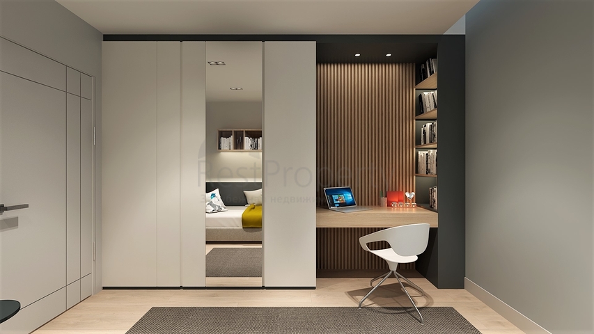 Villas at the final stage of construction in the Konyaalti area