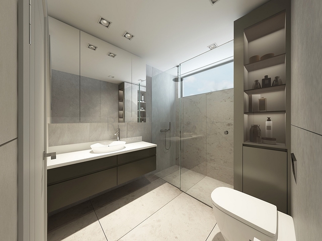 Villas at the final stage of construction in the Konyaalti area