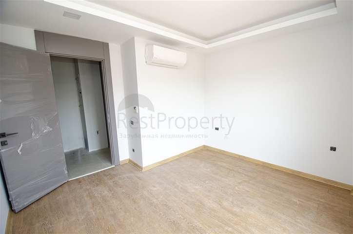 Villas at the final stage of construction in the Konyaalti area