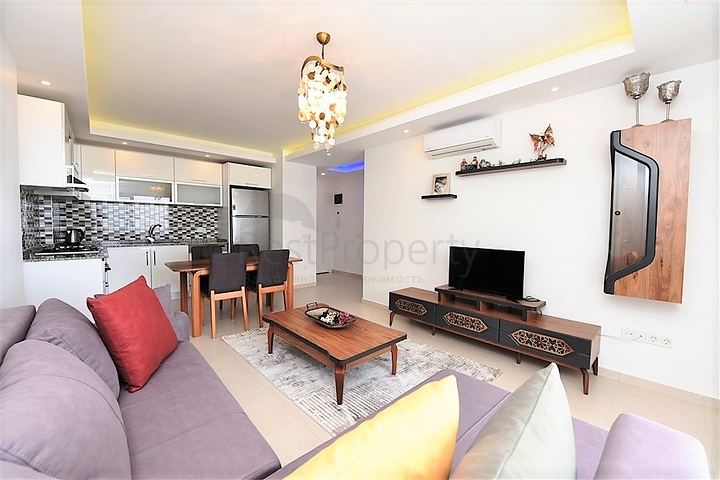 One-bedroom apartment for rent in Avsallar