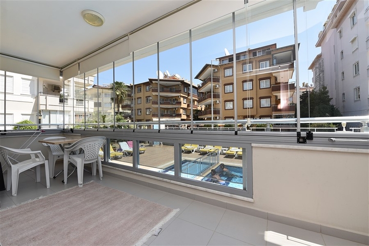 Spacious 2+1 apartment for rent in the European area of Alanya