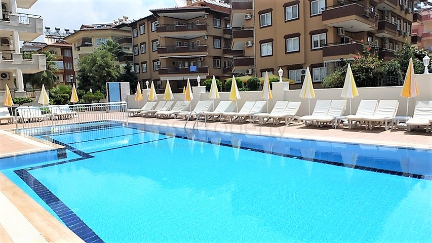 Spacious 2+1 apartment for rent in the European area of Alanya