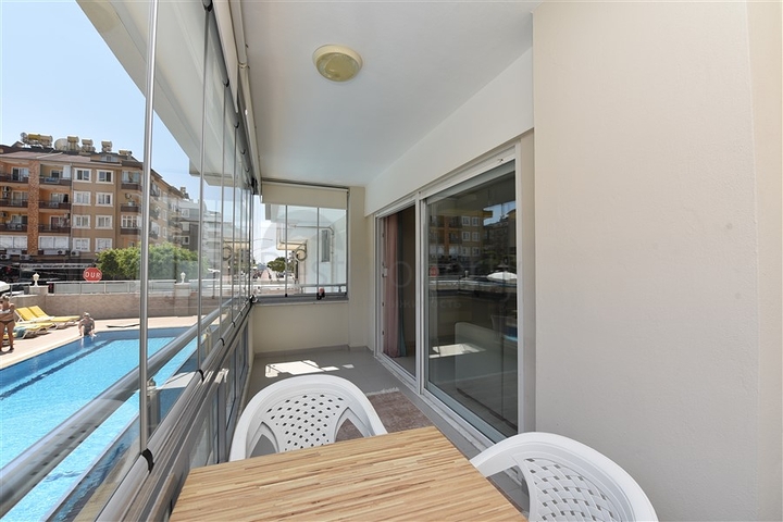 Spacious 2+1 apartment for rent in the European area of Alanya
